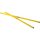 Cawila/ Haest Trainingsstangen, Hürdenstangen Farbe: gelb Länge 1m