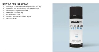 Cawila Pro SportsCare Eisspray Kältespray Kühlspray Cold Spray