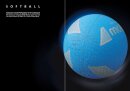 Molten Softball Softvolleyball S2Y1250 S2V1250-Y gelb