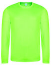 Funktionsshirt Langarm Awdis JC002 S Jet Black