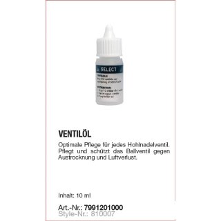 Derbystar/Select Ventil- Öl