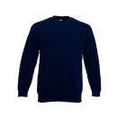 Fruit of the Loom Sweat Pullover F324 140 80 Cotton/20 Polyester navy