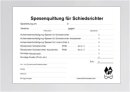 Cawila Quittungsblock Schiedsrichter 40 Blatt