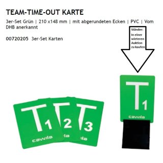 3er Set Team-Time-Out Karten Cawila 720205
