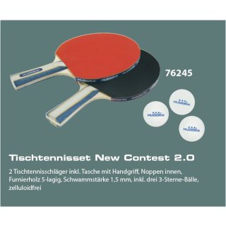 Hudora Tischtennisset New Contest 2.0 76245