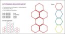 6er Set Cawila Koordinationsringe Hexa-Hoops