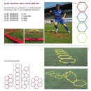 Cawila Koordinationsringe Hexa-Hoops 6er Set rot