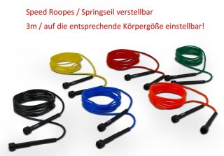 Speed Ropes Trenas 3m verstellbar Springseil FI-TR-SP
