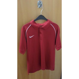 Nike Team Polo Shirt 264656-648 rot Gr. M