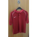 Nike Team Polo Shirt 264656-648 rot Gr. M