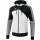 Erima Premium One 2.0 Trainingsjacke mit Kapuze 10718.. XL 1071806 grau melange/schwarz