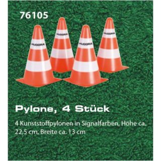 Hudora Pylone 4er Set 76105