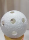 Floorball Wettspielball Unihoc Classic weiß