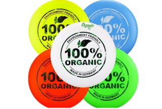 Ultimate Eurodisc Frisbee 175g 100% Organic orange