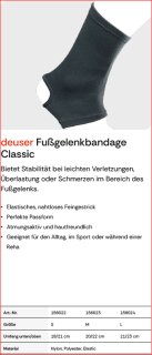 Deuser Fußgelenkbandage