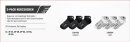 Erima 3-Pack Kurzsocken 2181903 2181904 schwarz 43-46