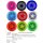 Ultimate Eurodisc Frisbee 175g 100% Organic neongelb