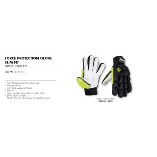 Reece Force Protection Glove Slim Fit Hockeyhandschuh 889034-8410 Halle Indoor 