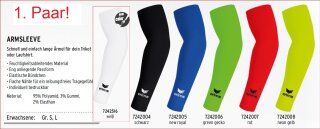 Erima Armsleeves Armlinge L new royal 7242005