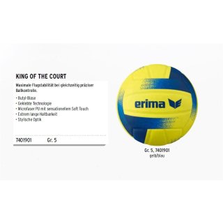 Erima Indoor Volleyball King of the Court 7401901