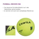 Cawila Fußball Indoor Star Filz Gr.5 gelb/Filz