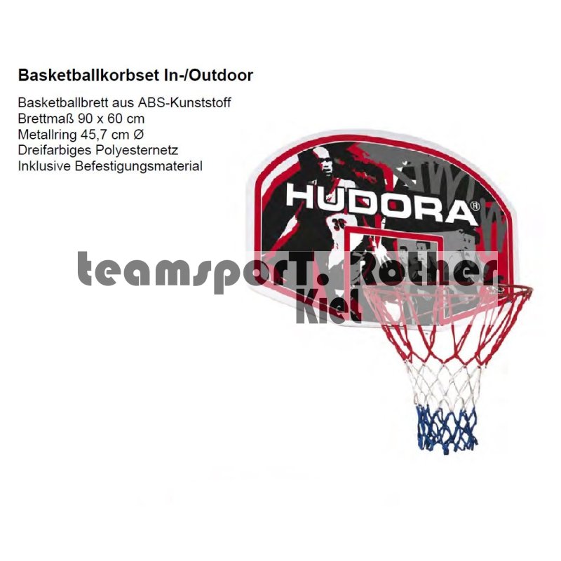 Hudora Basketballkorb mit Brett 71621