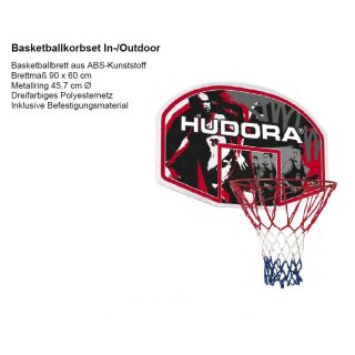 Hudora Basketballkorb mit Brett 71621