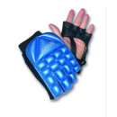 Malik Half Finger Glove Hockeyhandschuh schwarz/rot M