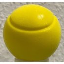 Schaumstoff Tennisball einzeln gelb
