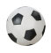 Mini Soft-Fußball, weiß/schwarz, 10cm 9528 Beco