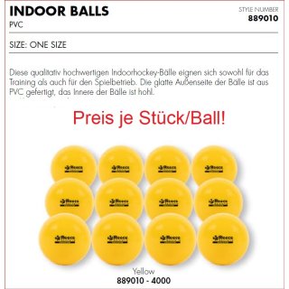 Reece Hockey Indoor Ball 889010-4000 gelb