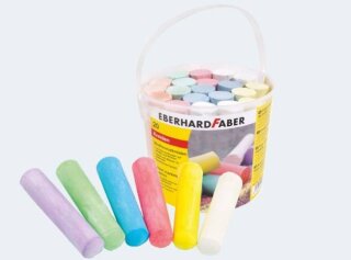 Eberhard Faber 20er Set Straßenmalkreide farbsortiert 72226512