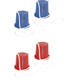 Hudora Dosenstelzen/Topfstelzen joey groß in rot oder blau