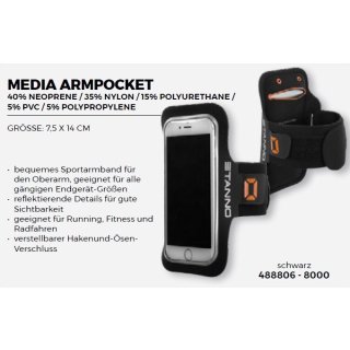 Stanno Media Armtasche für Handys 488806-8000