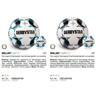 Derbystar Fußball Brillant v20 Light / S-Light