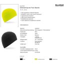 Beechfield Softshell Sports Tech Beanie Funktionsmütze CB315 Fluorescent Yellow