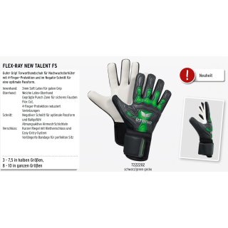 Erima TW-Handschuhe FleX-Ray New Talent FS 7222202