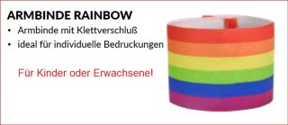 Cawila Diversity Kapitänsbinde Regenbogen Klett