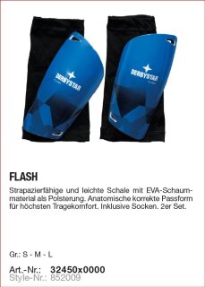 Derbystar Schienbeinschützer Flash 852009