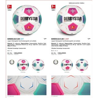 Derbystar Fußball Bundesliga Club v23 Light / S-Light 2023/2024