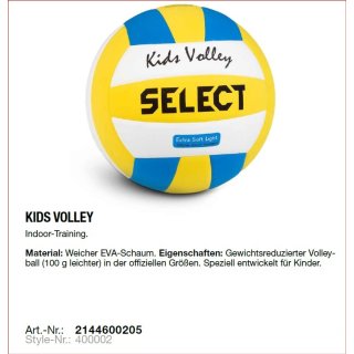 Select Kids Volleyball