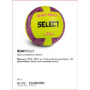 Select Beach Volleyball  grün/pink/schwarz