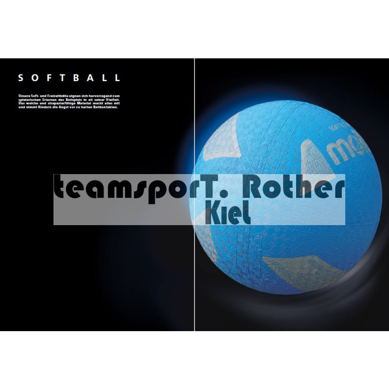 Molten Softball Softvolleyball S2V1250 Gummiball Volleyball Training Schule Neu!