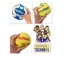 Molten Methodik-Handball 1300er Serie Squeezy Gr.00 H00C1300-YW-HS gelb/grün/weiß