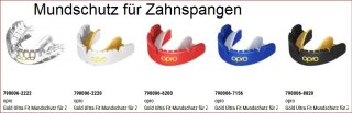 Opro Gold Braces Ultra Fit Mundschutz für Zahnspangen 790006