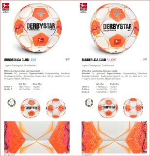 Derbystar Fußball Bundesliga Club S-Light/Light