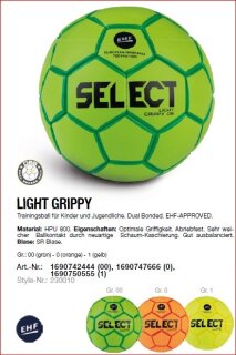 Select Handball Light Grippy