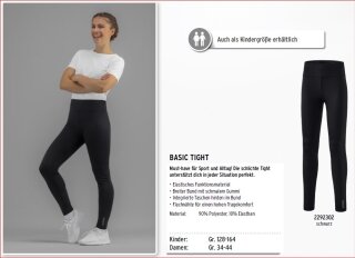 Erima Laufhose Basic Tight 2292302