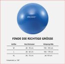 Deuser Gymnastikball Blue Ball Anti Burst 121003