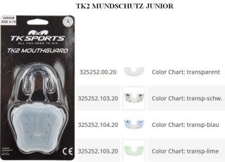 TK2 Mundschutz Junior 325252 transparent-lime